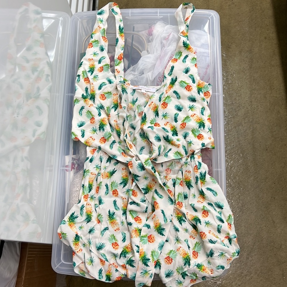 Front Tie Romper - Picture 3 of 4